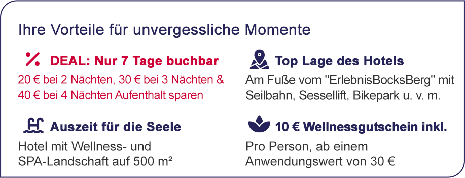 Mehr Vorteile für unvergessliche Momente