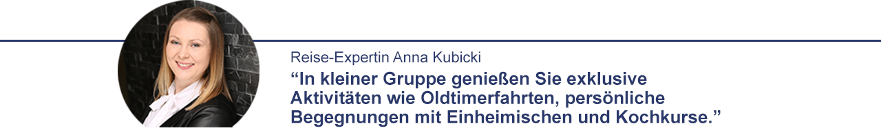 Expertentipp exklusive Aktivitäten in kleiner Gruppe
