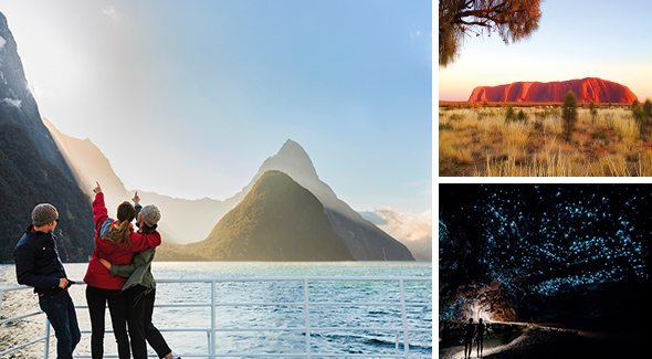 Kombinationsreise Australien und Neuseeland.