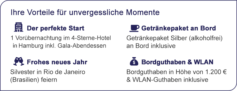 Ihre Vorteile für unvergessliche Momente.