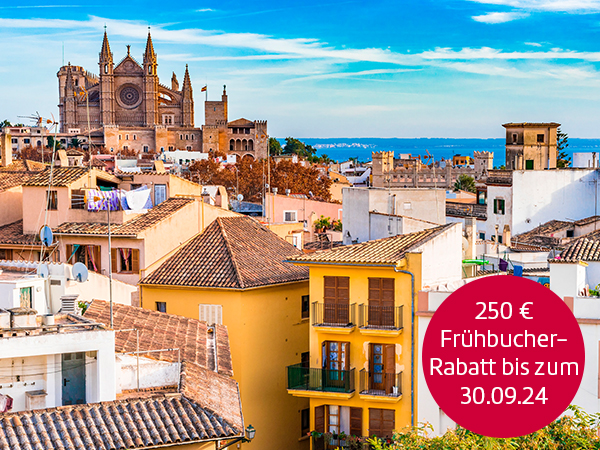 Blick auf Palma de Mallorca.