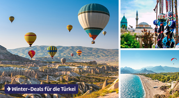 Winter-Deals für die Türkei.