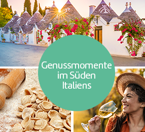 Genussmomente im Süden Italiens.