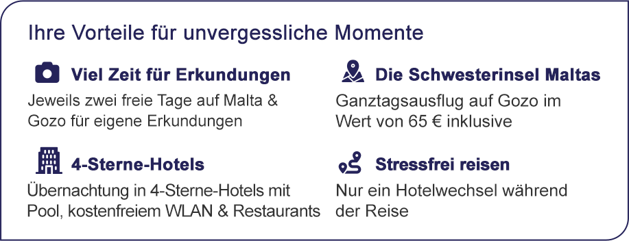 Ihre Vorteile für unvergessliche Momente.