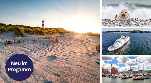 Kreuzfahrt durch Ostsee und Nordsee.