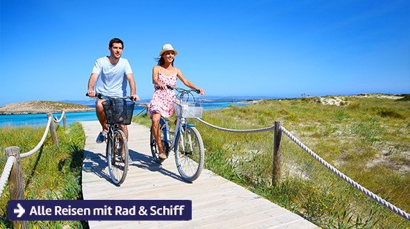 Alle Reisen mit Rad & Schiff.