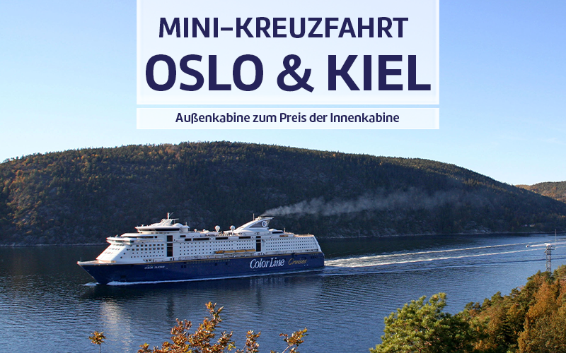 Oslo und Kiel Minikreuzfahrt