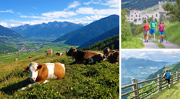 Wanderurlaub in Südtirol.