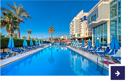 Pool des Sealife Family Resort Hotels.