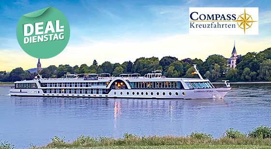 Flusskreuzfahrt-Schiff Compass Opera
