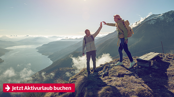 Jetzt Aktivurlaub buchen.