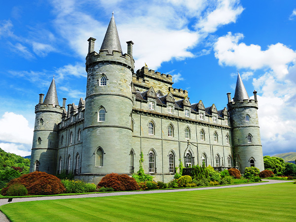 Das prachtvolle Inveraray Castle.
