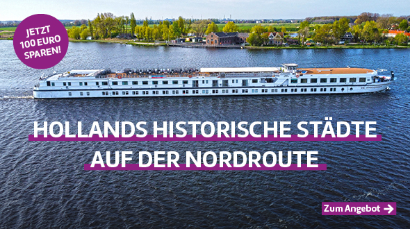 Hollands historische Städte auf der Nordroute.