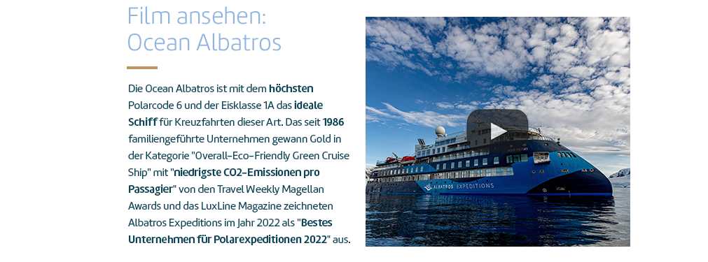 Ocean Albatros Video