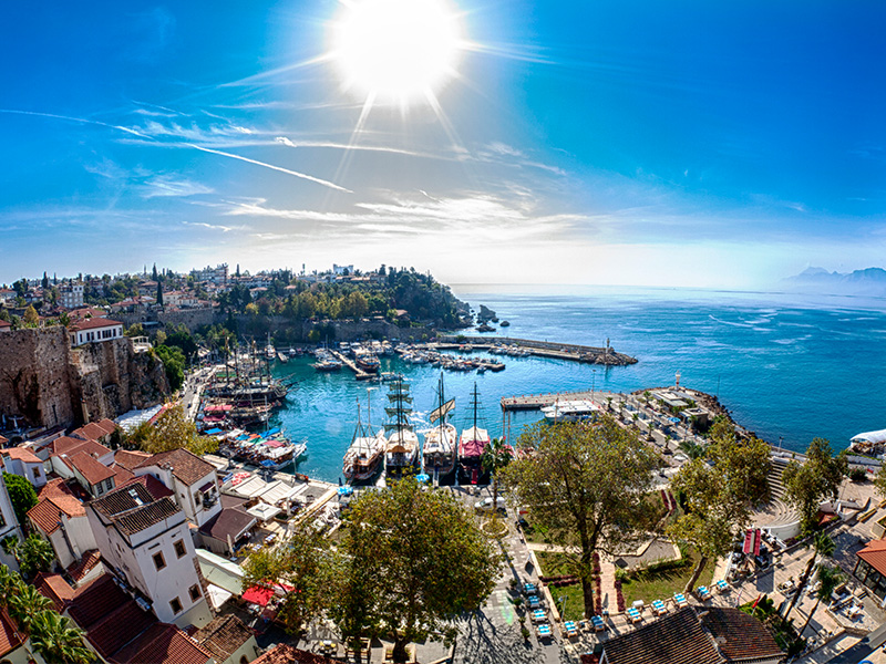 Der Hafen in Antalya
