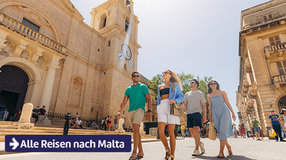 Alle Reisen nach Malta.