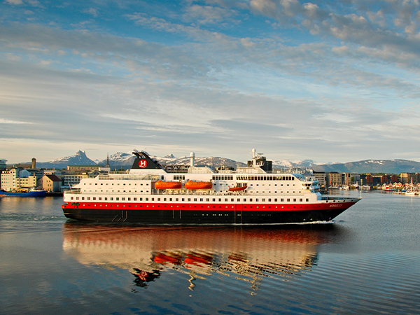 MS Nordlys in Norwegen.