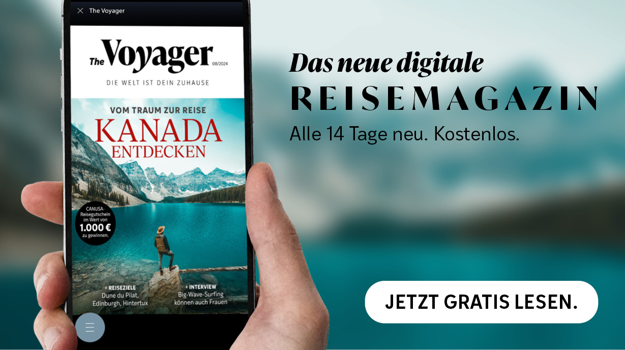 The Voyager - das neue digitale Reisemagazin.