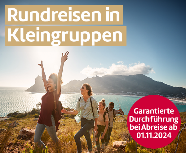 Rundreisen in Kleingruppen.