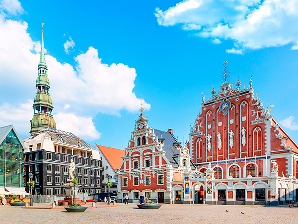 Zentrum von Riga.