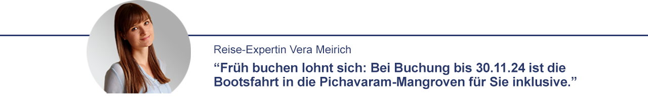 Experten-Tipp: Frühbucher-Vorteil