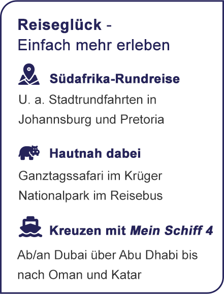 Reiseglück - Einfach mehr erleben