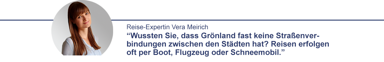 Wussten Sie, dass Grönland fast keine Straßenverbindungen zwischen den Städten hat?