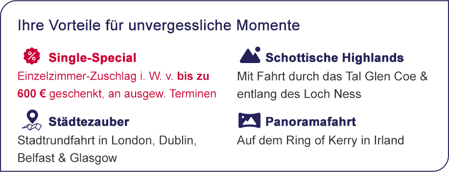 Ihre Vorteile für unvergessliche Momente.