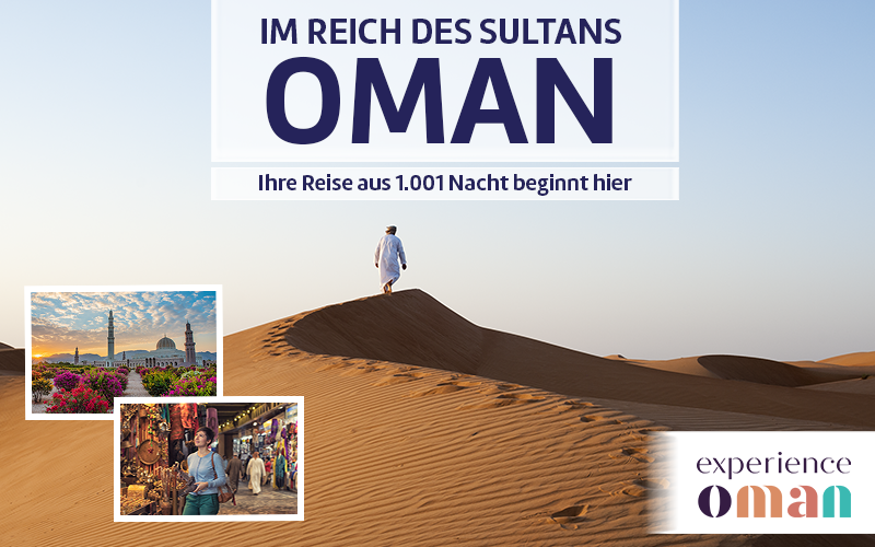 Reise in den Oman.