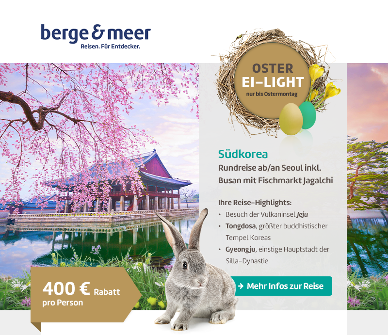 Oster-Ei-Light Südkorea