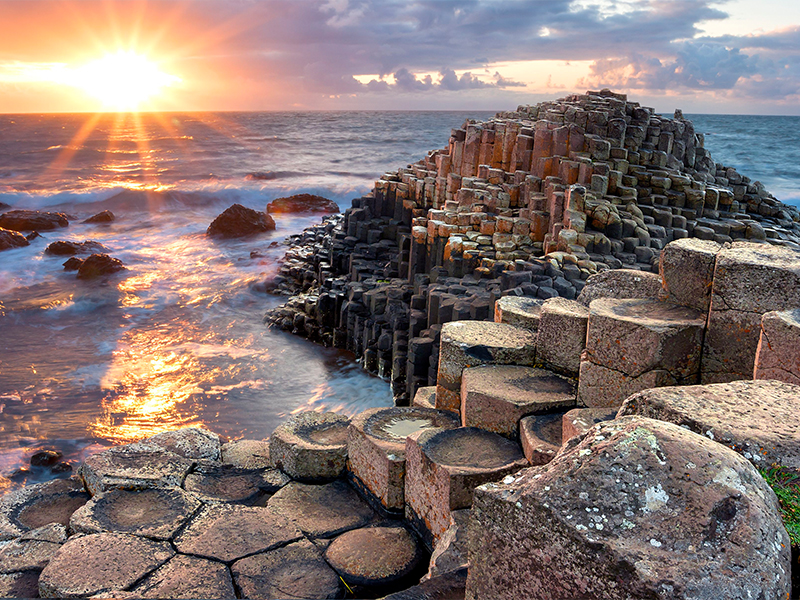 Irland. Verborgene Juwelen mit der Straße der Riesen.