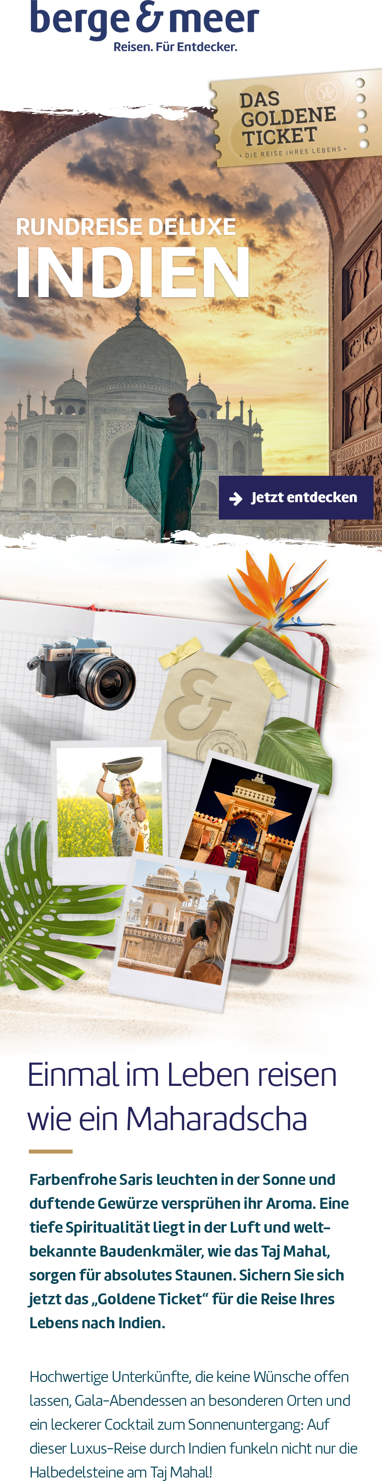Rundreise Deluxe durch Indien