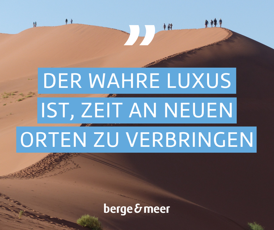Ein Gedanke auf Reisen