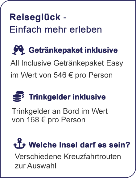 Ihre Vorteile für unvergessliche Momente.