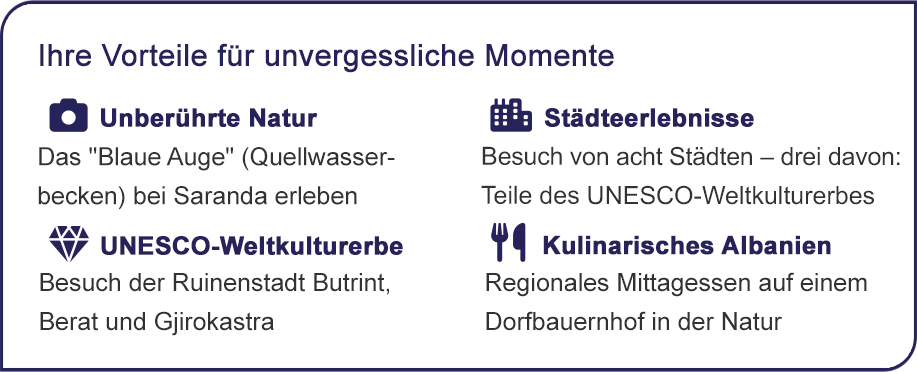 Ihre Vorteile für unvergessliche Momente.