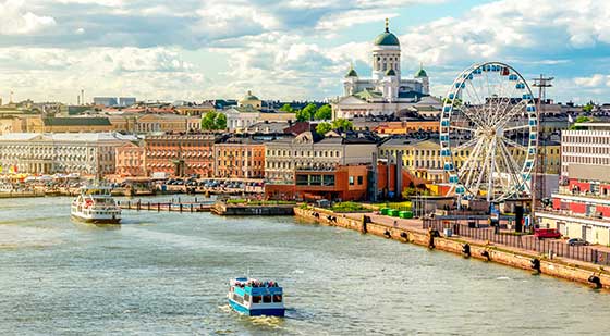 Helsinki - Hafen.