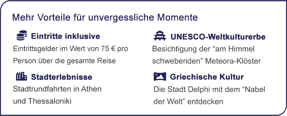 Mehr Vorteile für unvergessliche Momente