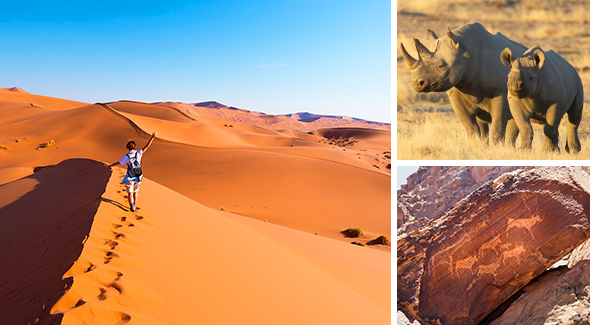 Erlebnisreise durch Namibia.