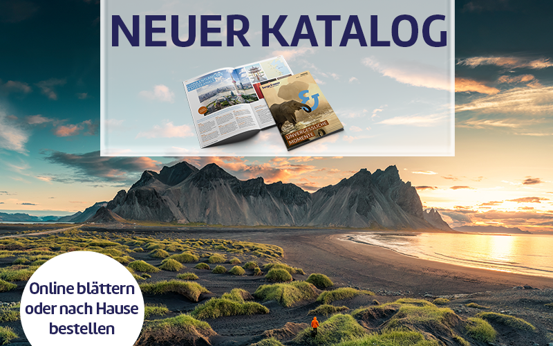Der neue Rundreisen-Katalog ist da.
