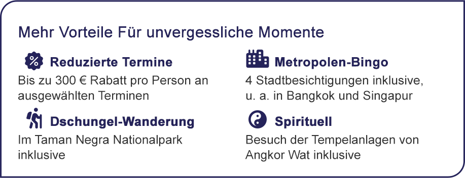 Ihre Vorteile für unvergessliche Momente