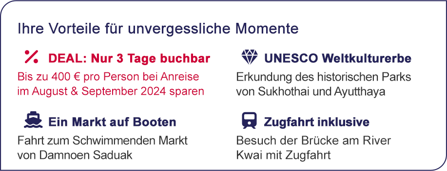 Mehr Vorteile für unvergessliche Momente