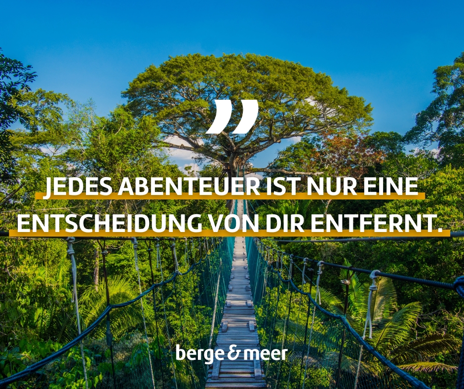 Ein Gedanke auf Reisen.