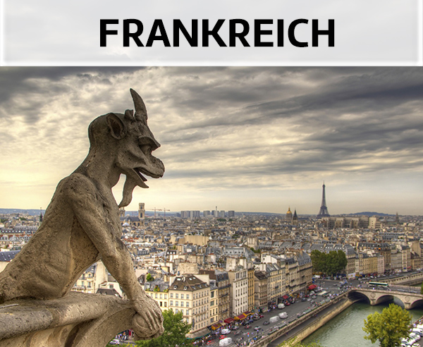 Frankreich: Blick auf Paris.