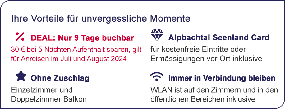 Mehr Vorteile für unvergessliche Momente