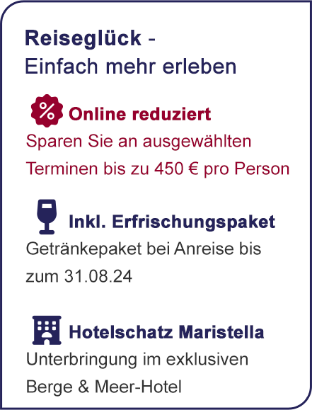Ihre Vorteile für unvergessliche Momente.