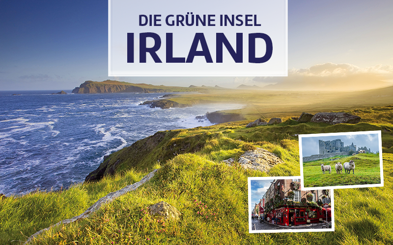 Die Grüne Insel Irland.