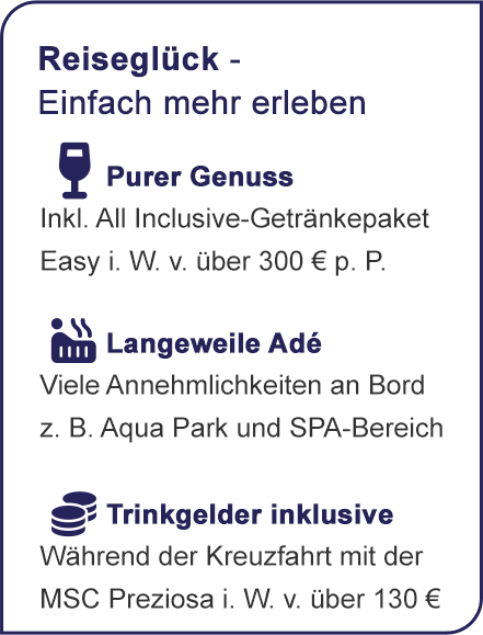 Ihre Vorteile für unvergessliche Momente.