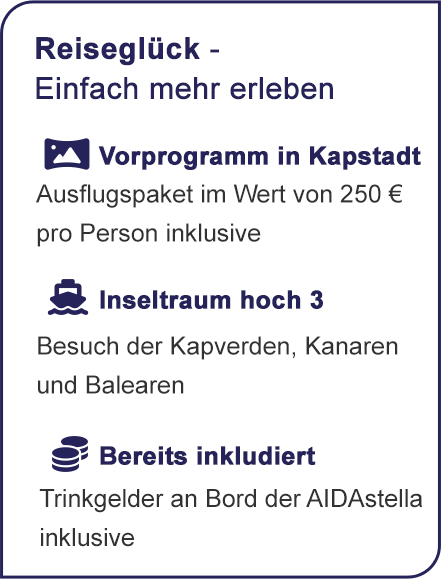 Ihre Vorteile für unvergessliche Momente.