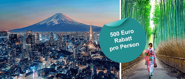 Collage Reise nach China & Japan