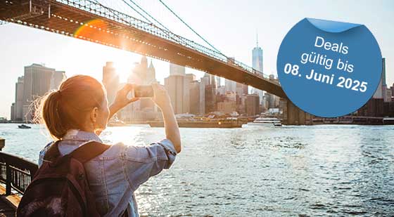 Frau fotografiert am Hudson River